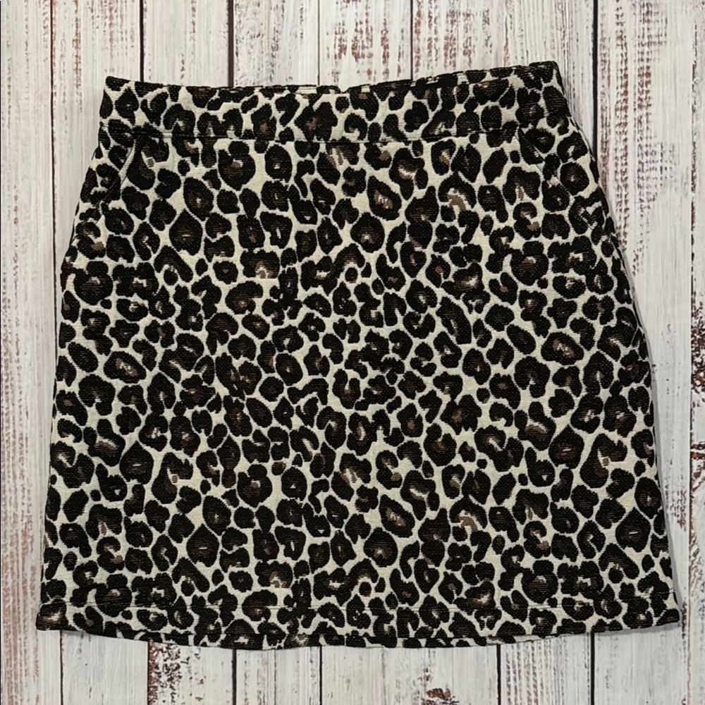 Sanctuary Animal‎ Print Midi Pencil Skirt Small